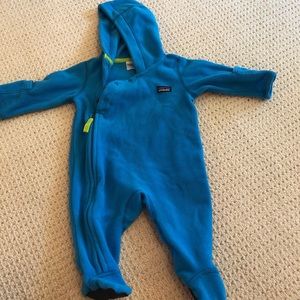 Patagonia Infant Micro D Fleece bunting suit 0-3 m